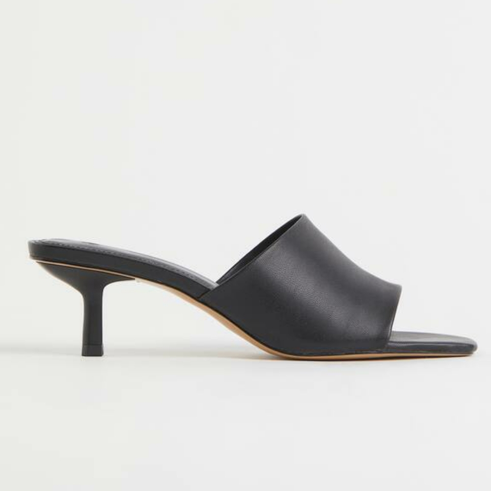H&M | NWOT Square Open-toe  Heeled Sandals